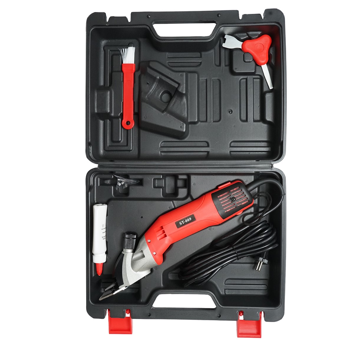 Masina profesionala de tuns oi, caini, cai , vaci 220V/50-60Hz, 500W 2400rot/min, lama din otel tratat si cap aluminiu - imagine 3