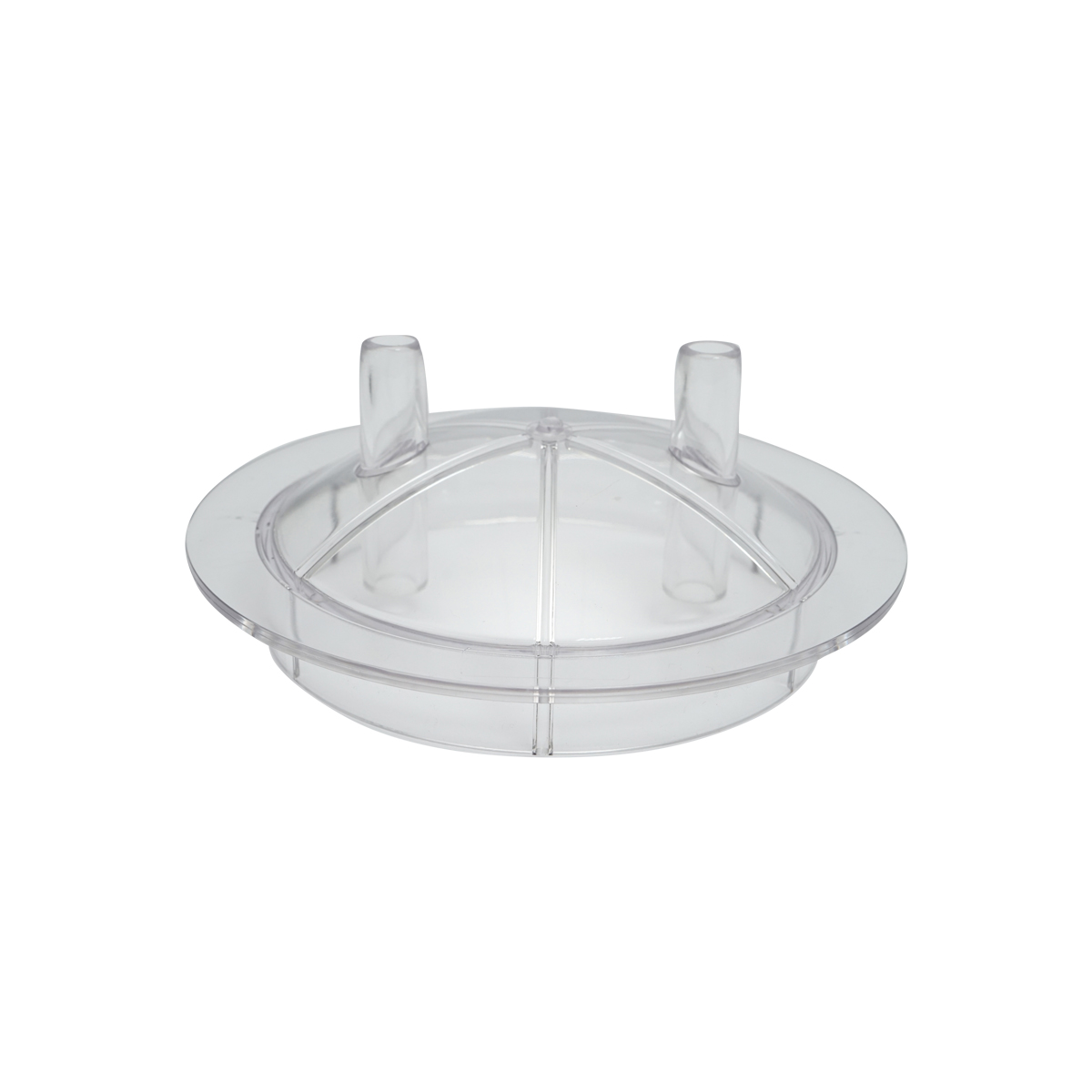 Capac transparent cu 2 iesiri bidon 30L pentru aparat de muls vaci Breckner Germany