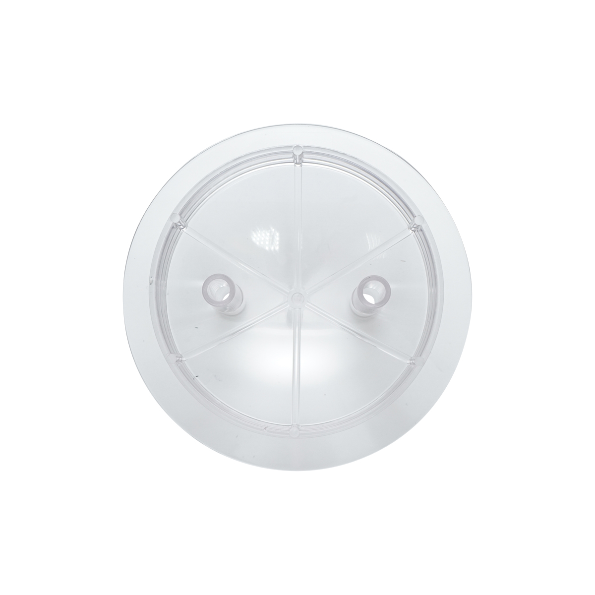 Capac transparent cu 2 iesiri bidon 30L pentru aparat de muls vaci Breckner Germany - imagine 3