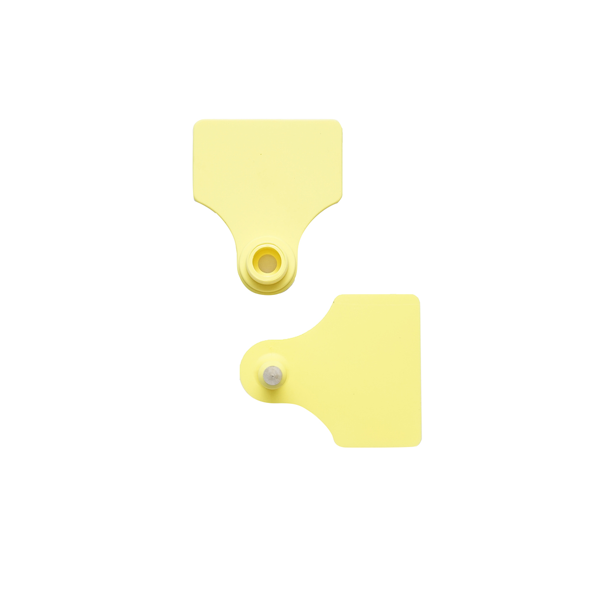 Set crotalii 50 buc. neinscriptionate galbene 31x43mm pentru oi Breckner Germany