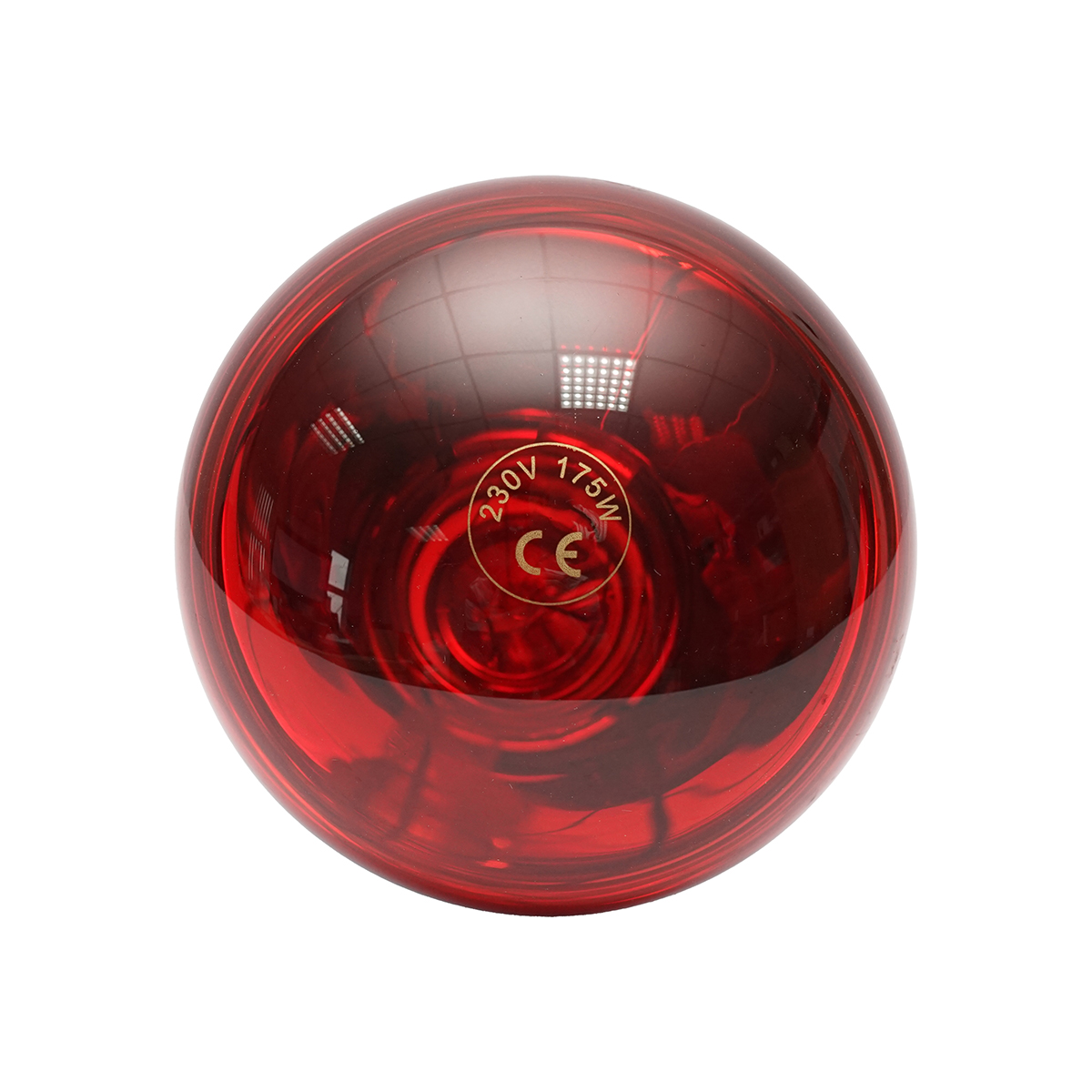 Bec pentru incalzire pui, animale cu infrarosu E27, 175W, 230V Breckner Germany - imagine 3