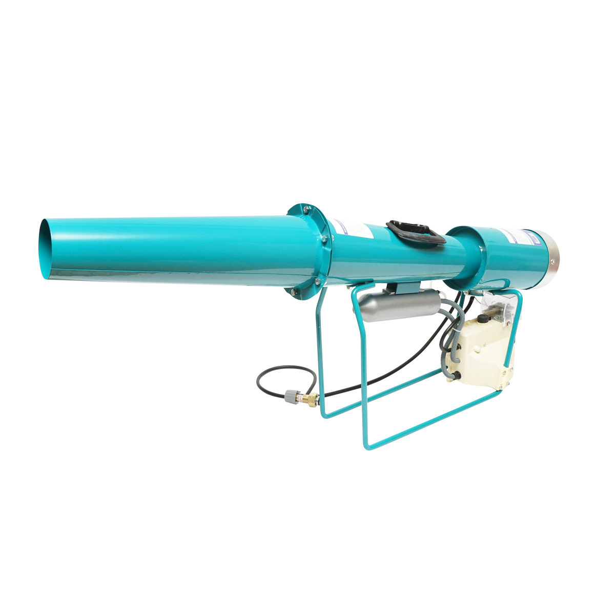 Tun mecanic cu explozie pe gaz pentru speriat pasari Baisan - imagine 8