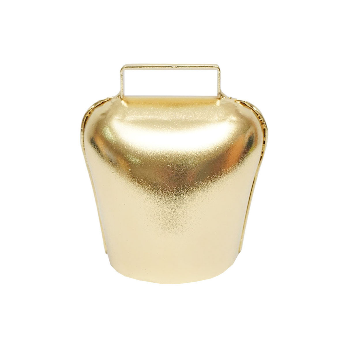 Clopot ovine si bovine, talanga 11.5 cm, aurie - imagine 2