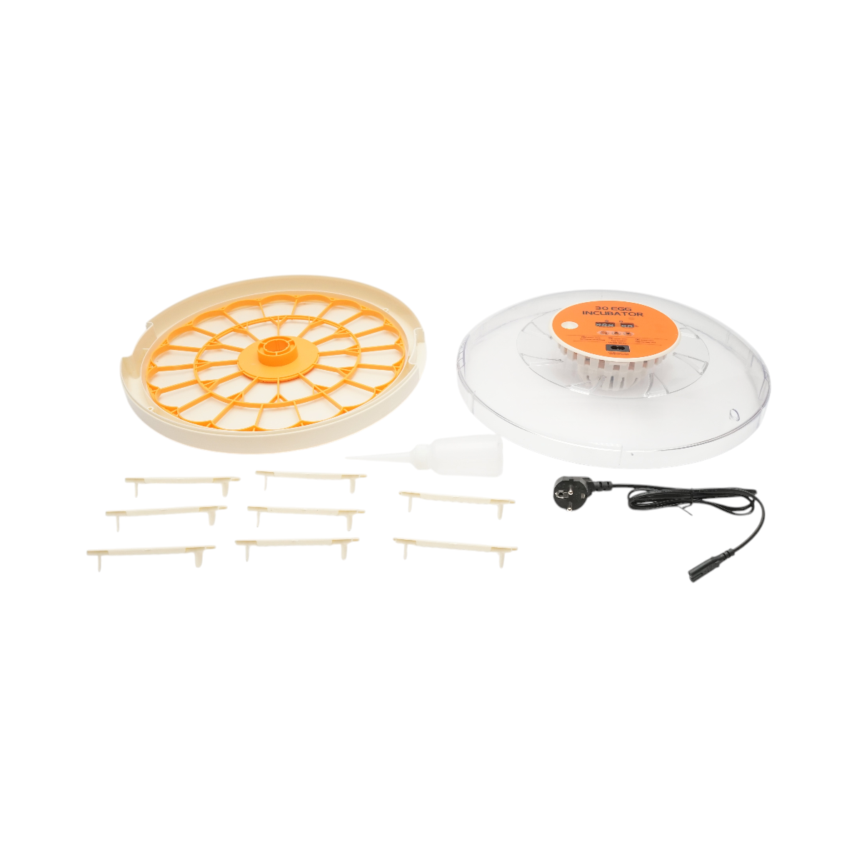 Incubator automat 30 oua cu afisaj digital, control temperatura, umiditate - imagine 3