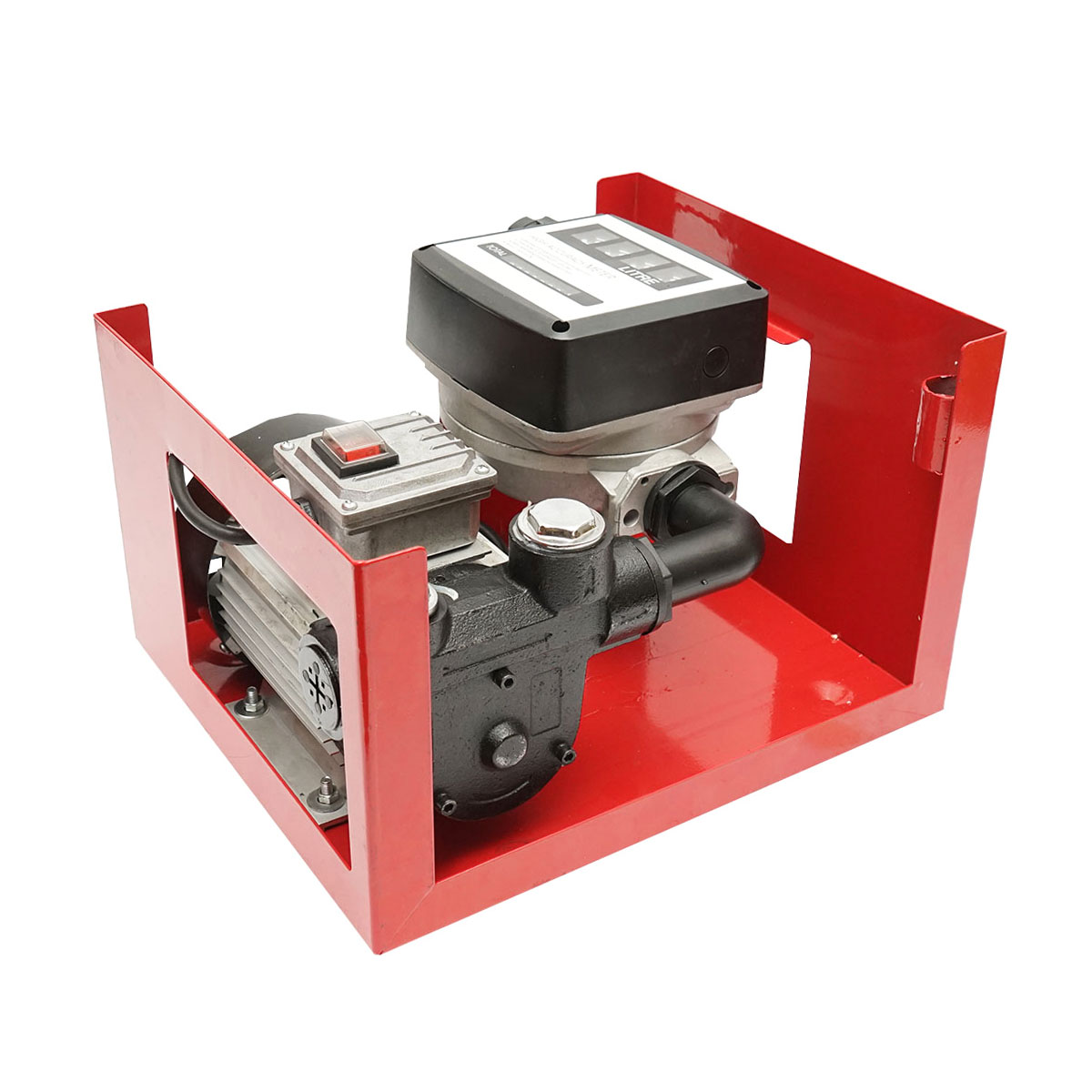 Pompa transfer motorina 220V 550W Breckner Debit 60L/min. (Kit cu contor, furtun aspiratie 1,5M, furtun transfer 4M, Pistol) - imagine 4