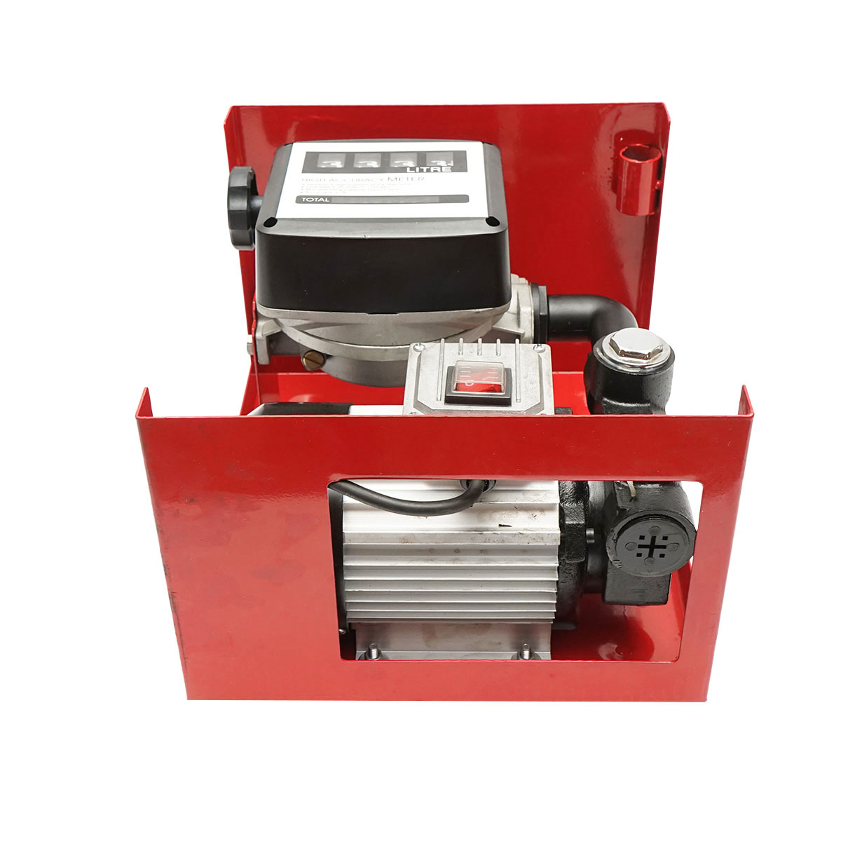 Pompa transfer motorina 220V 550W Breckner Debit 60L/min. (Kit cu contor, furtun aspiratie 1,5M, furtun transfer 4M, Pistol) - imagine 3