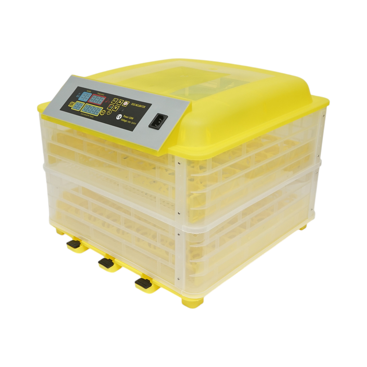 Incubator cu 2 nivele pentru 96 oua digital complet automat EW-96 Breckner Germany - imagine 2