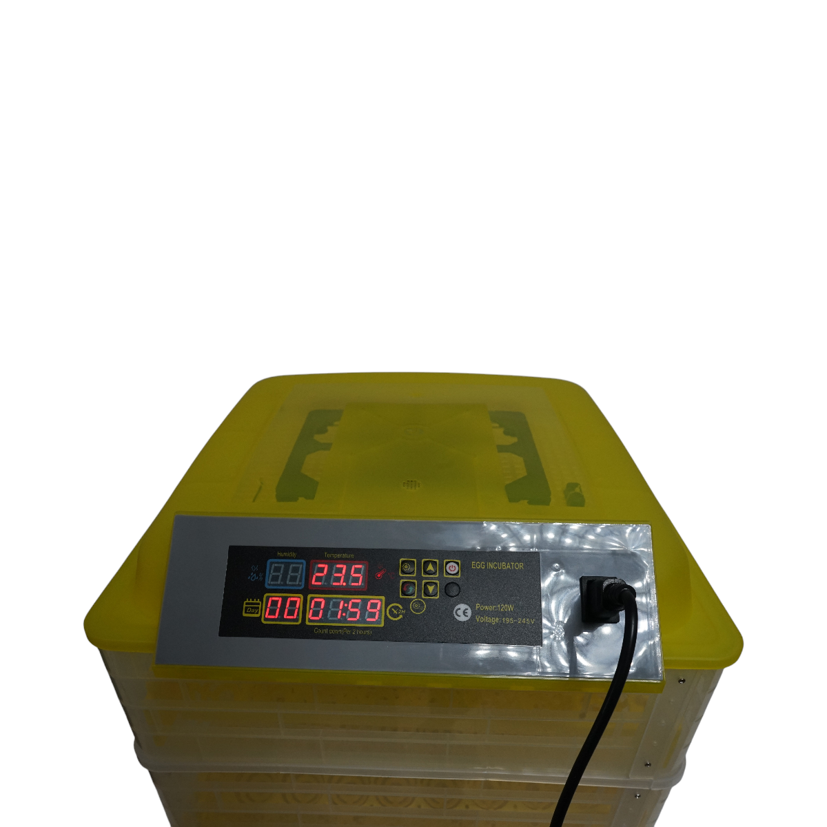 Incubator cu 2 nivele pentru 96 oua digital complet automat EW-96 Breckner Germany - imagine 7