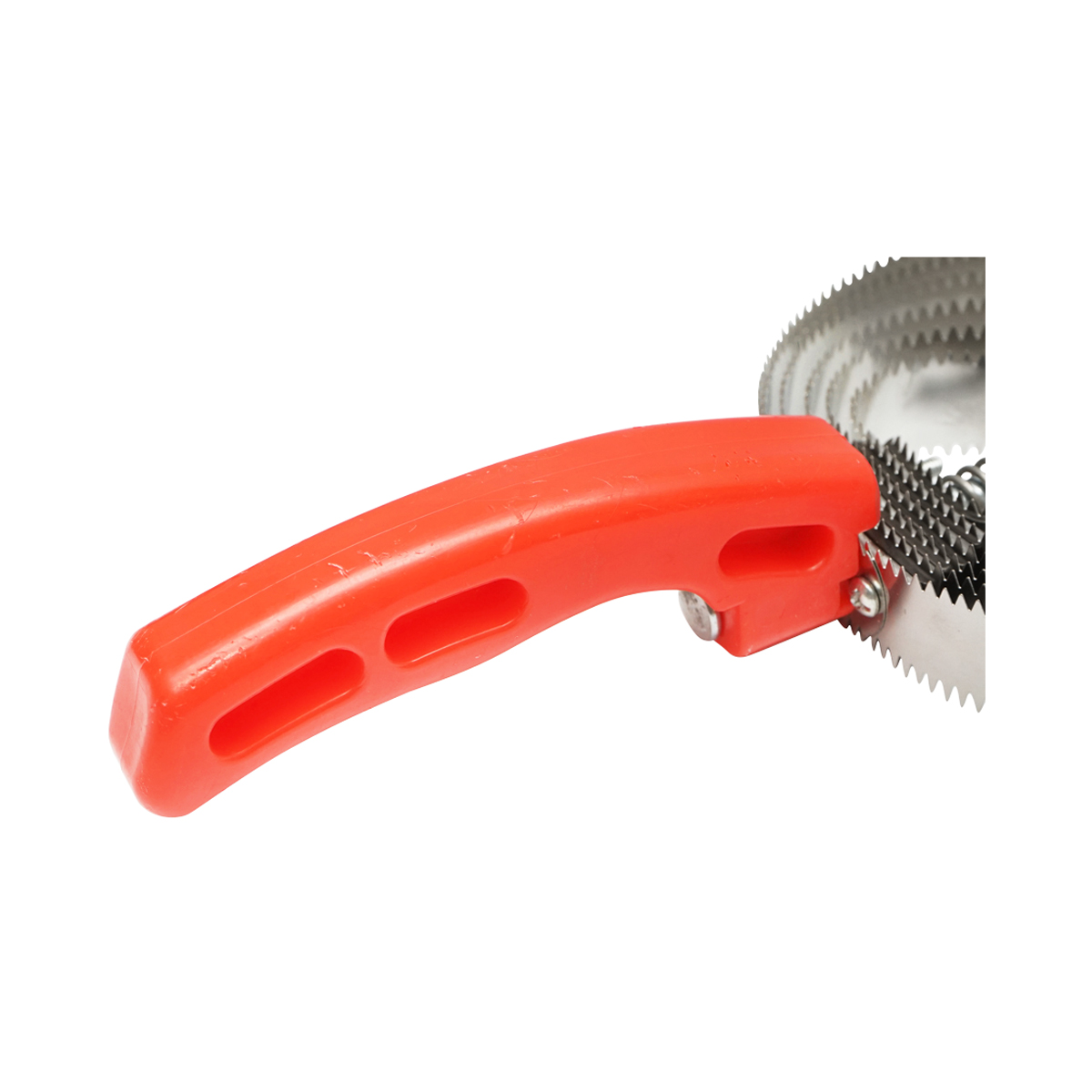 Perie tesala metalica spiralata pentru cai 230x105mm Breckner Germany - imagine 3