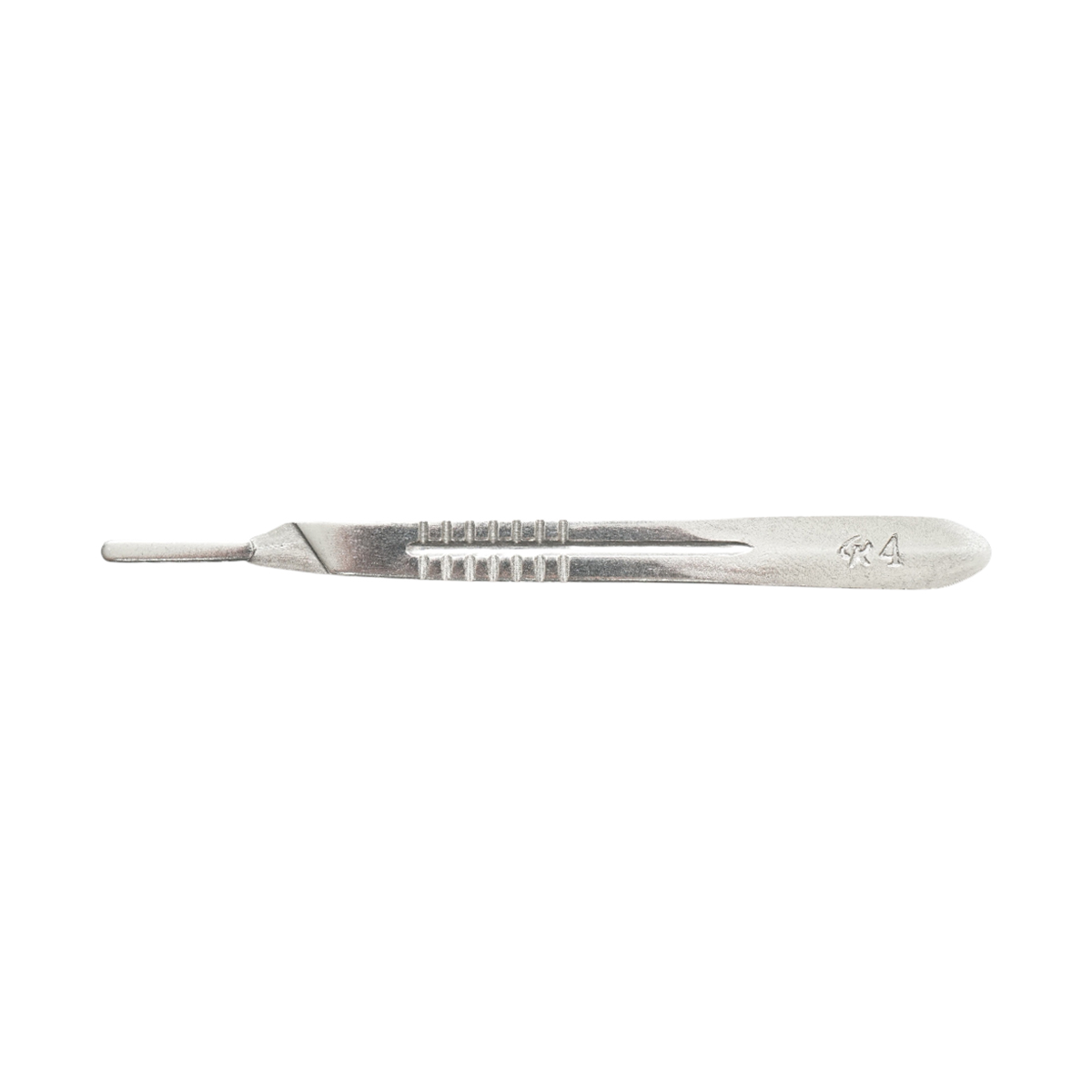 Maner bisturiu din inox nr 4 pentru lame nr 18-24 - imagine 2