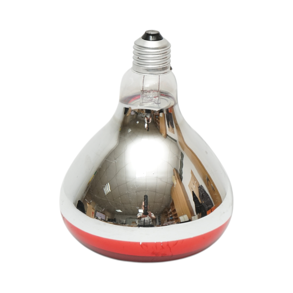 Bec pentru incalzire pui, animale cu infrarosu E27, 150W, 220V Breckner Germany - imagine 3