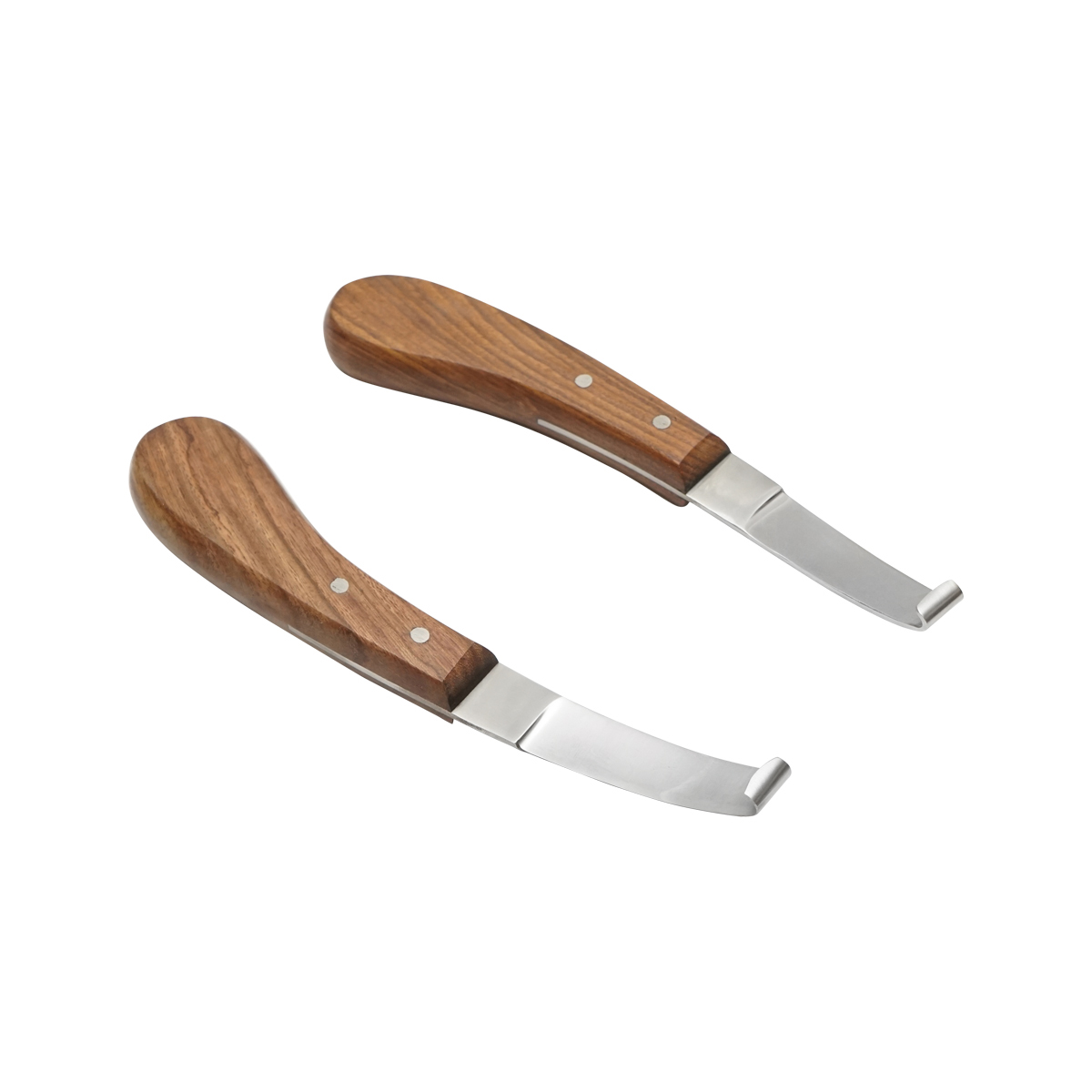 Set 2 renete stanga/dreapta pentru curatarea ongloanelor, copitelor 210mm Breckner Germany - imagine 2