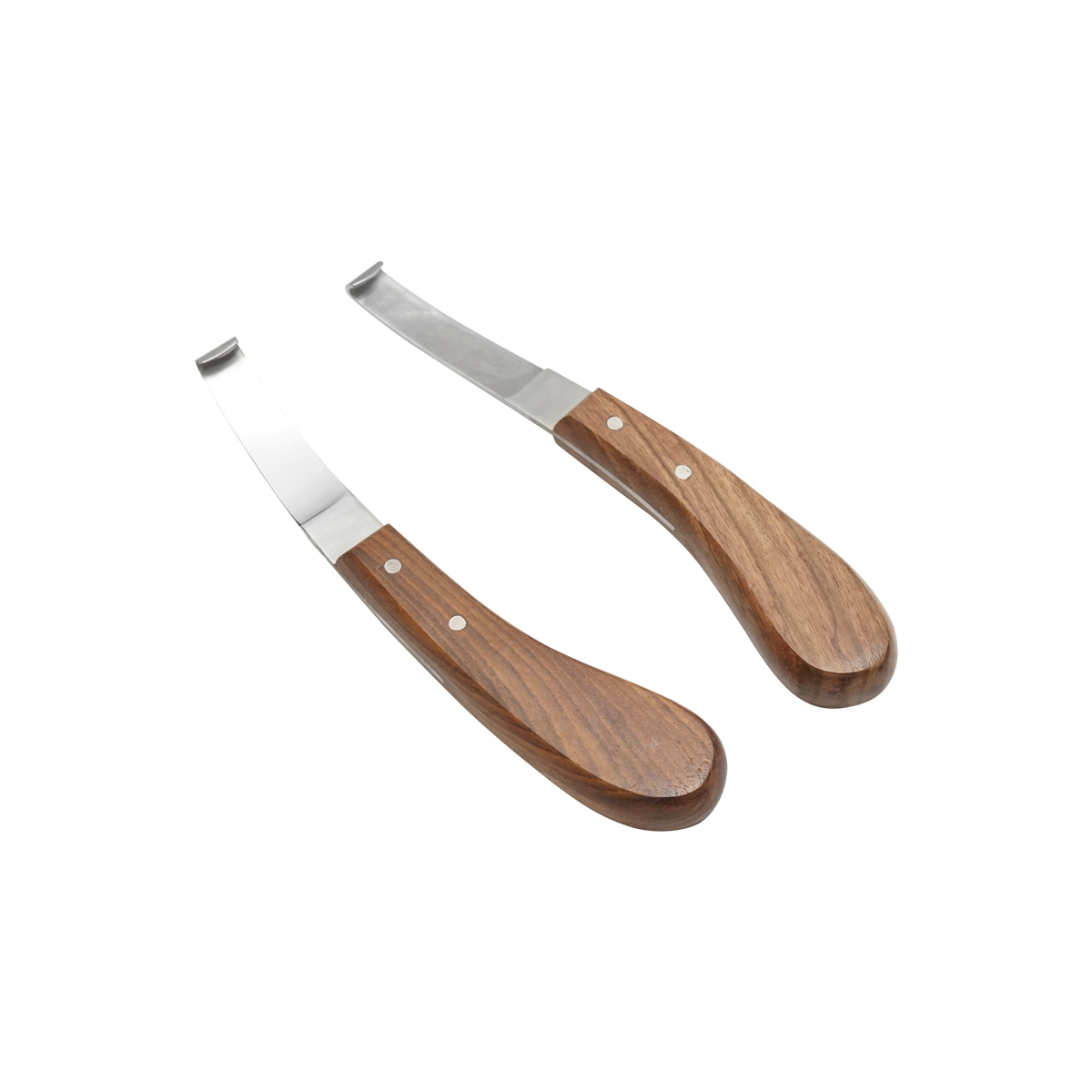 Set 2 renete stanga/dreapta pentru curatarea ongloanelor, copitelor 210mm Breckner Germany - imagine 3