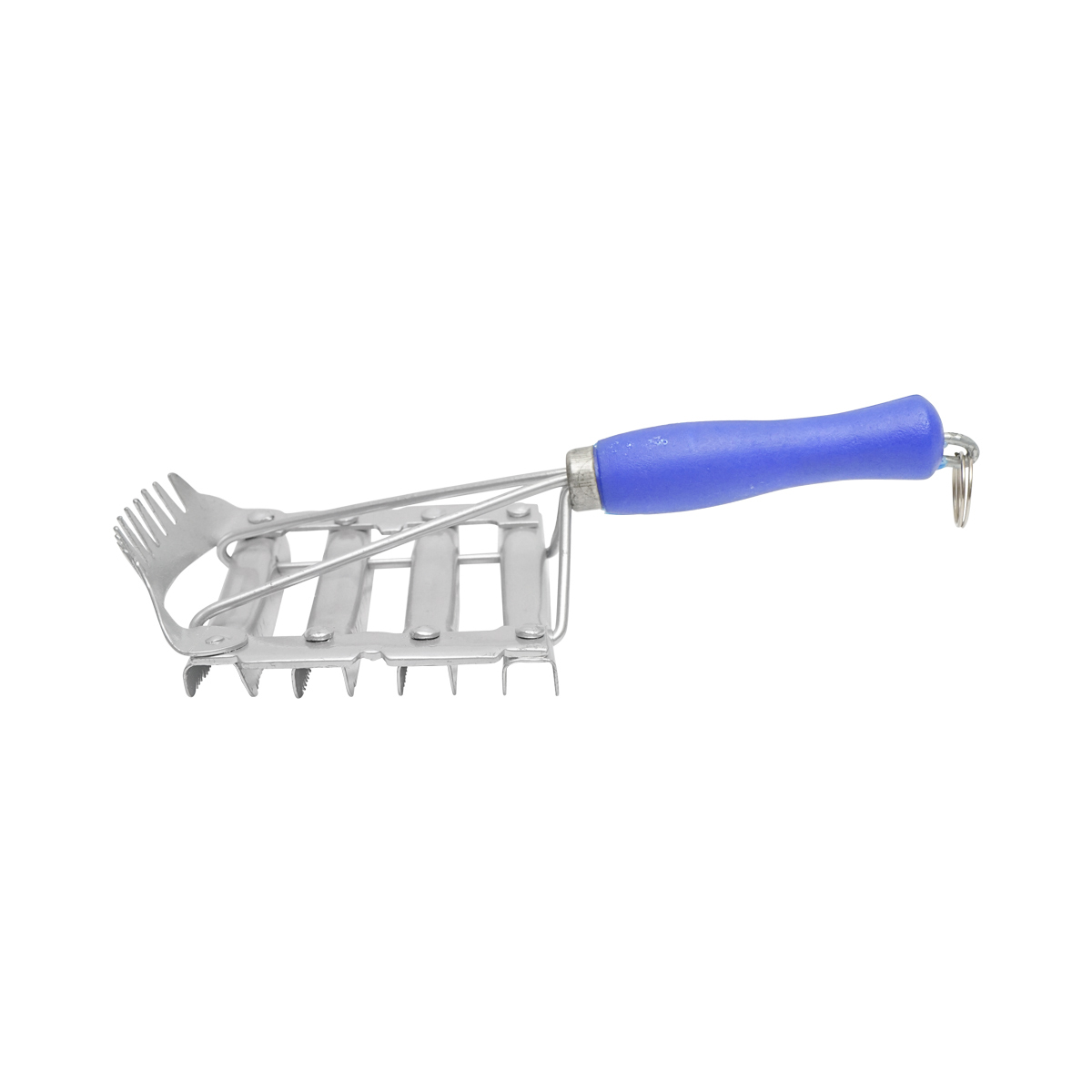 Perie tesala metalica patrata pentru cai cu piaptan pentru coama Breckner Germany - imagine 2
