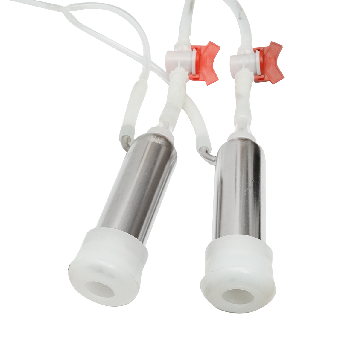 Aparat de muls 60W, 220V cu 1 post si bidon de inox 14L pentru capre si oi - imagine 4