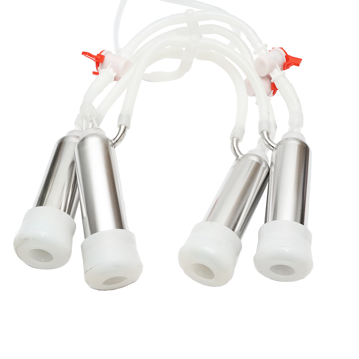 Aparat de muls portabil cu 1 post pentru vaci bidon inox 18L - imagine 4