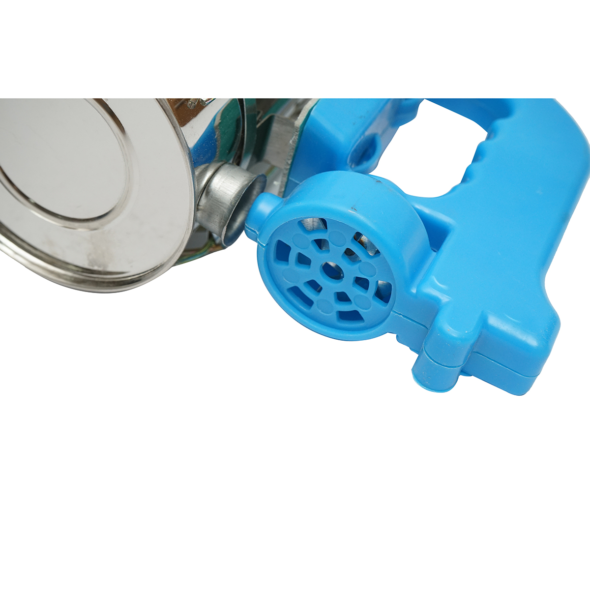 Afumator albine electric din inox cu cilindru scut termic, incarcare USB 190mm - imagine 6