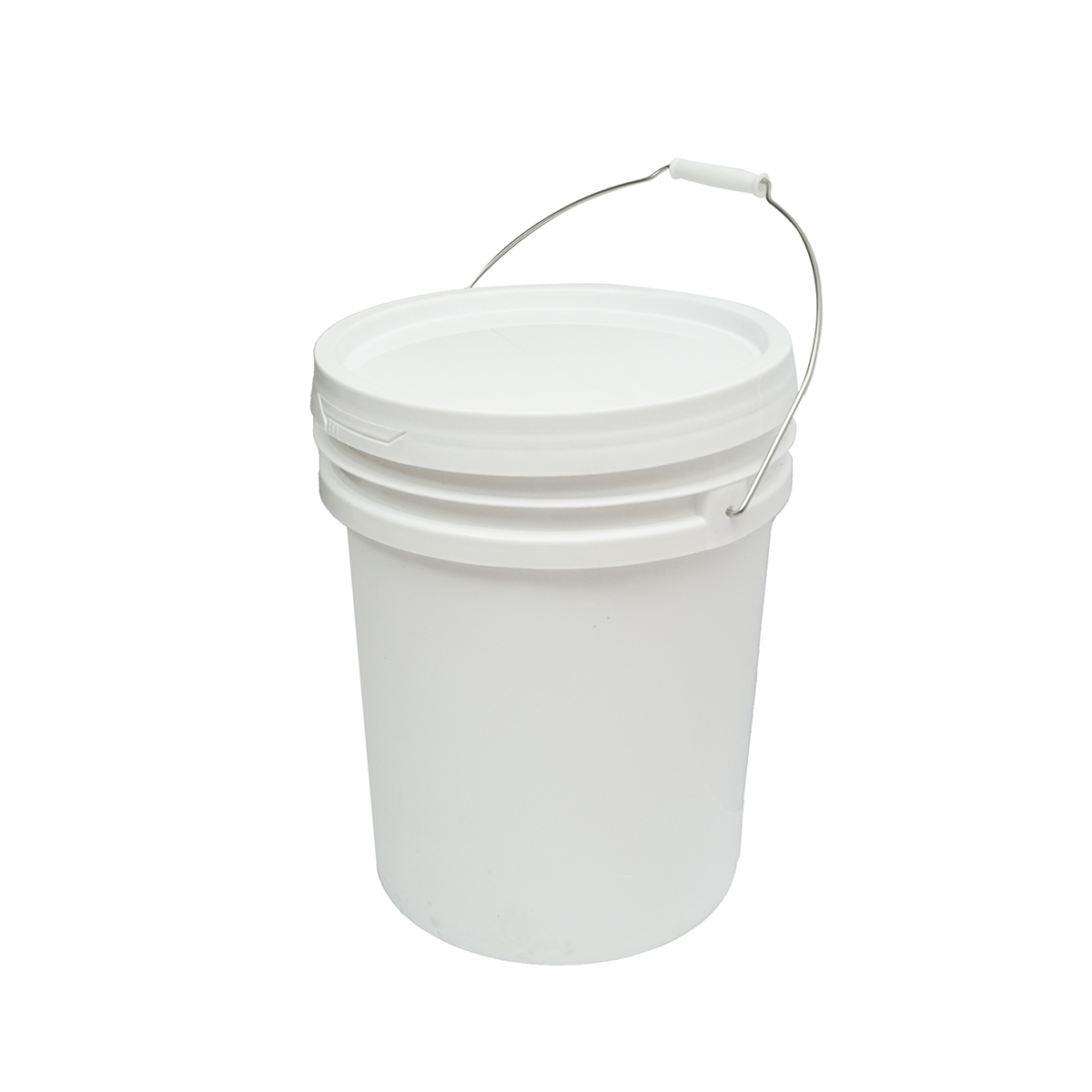 Galeata rotunda din plastic 20L cu capac pentru miere de albine - imagine 3
