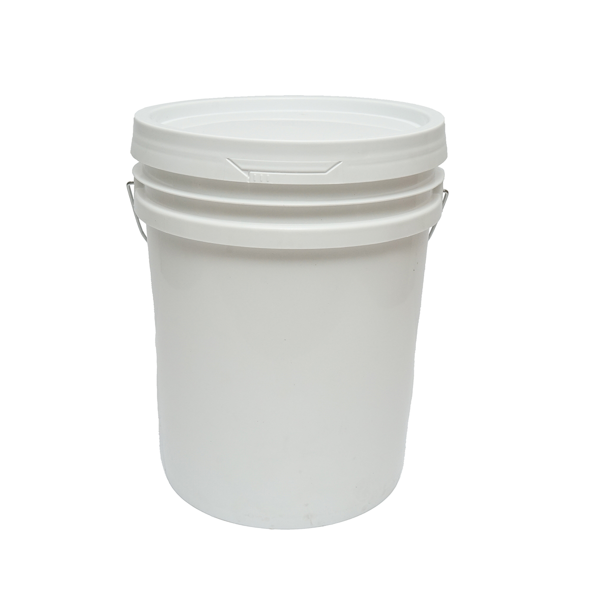 Galeata rotunda din plastic 20L cu capac pentru miere de albine - imagine 2