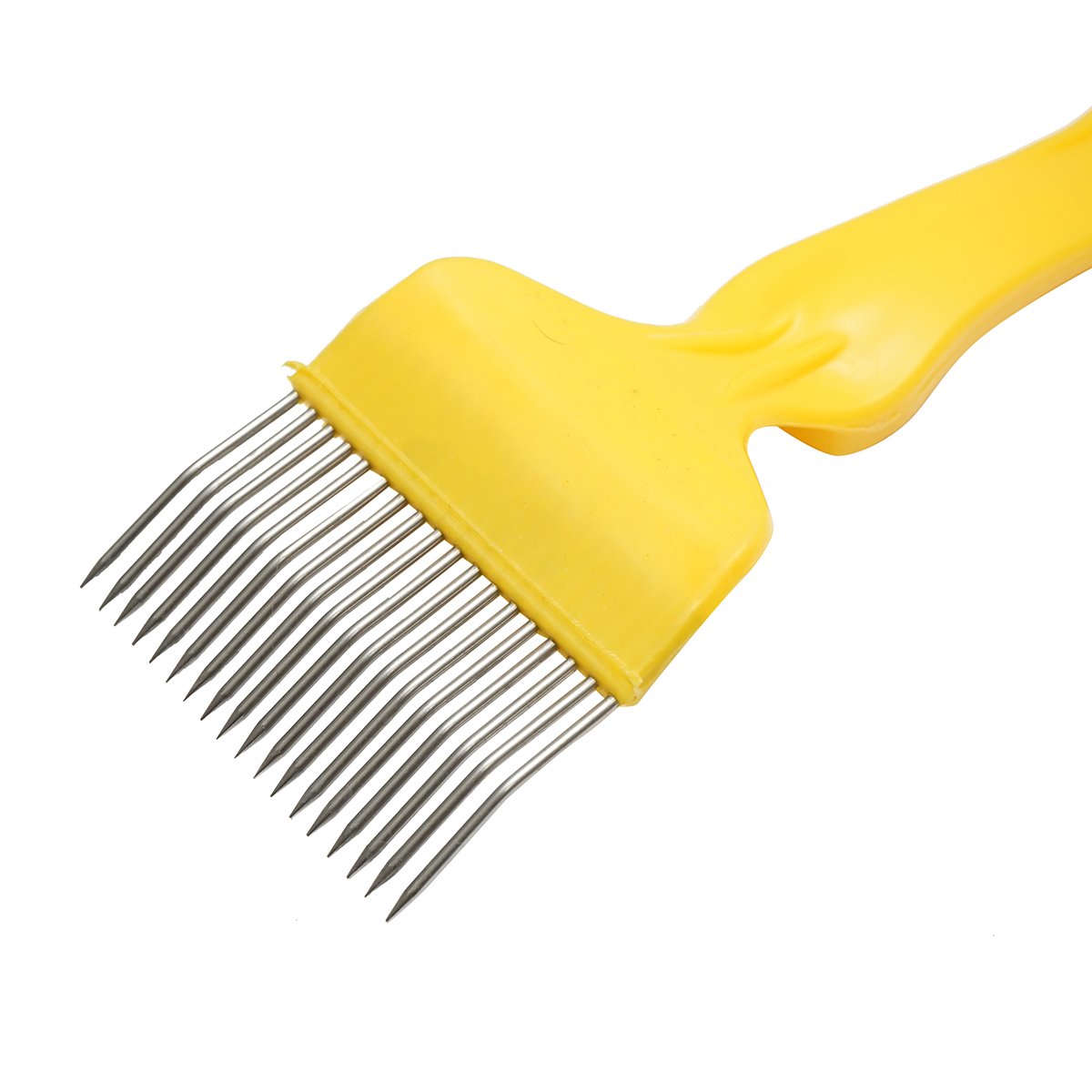 Furculita descapacit din inox cu maner din plastic 215mm - imagine 4