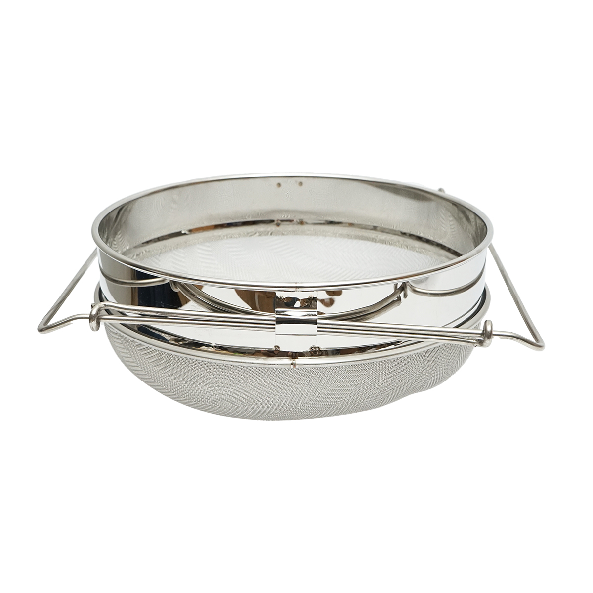 Sita dubla din inox pentru fitrare miere 235mm - imagine 4