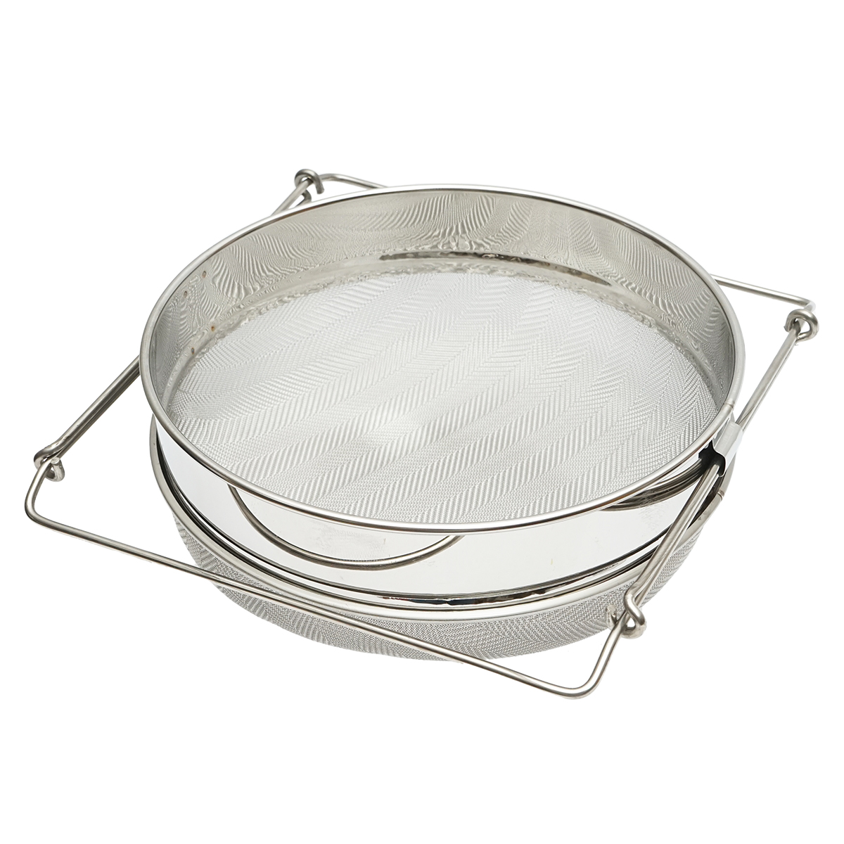 Sita dubla din inox pentru fitrare miere 235mm - imagine 3