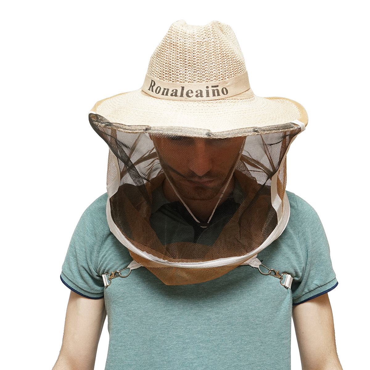 Masca apicola cu bust protectie albine - imagine 3