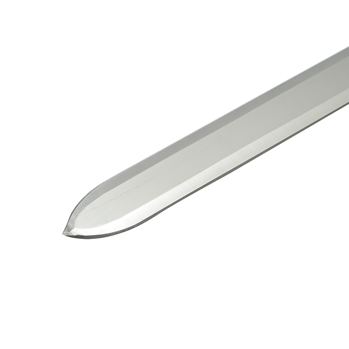 Cutit aplicol din inox lama dreapta si maner din lemn 400mm - imagine 4