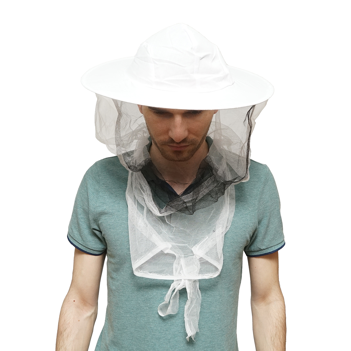 Masca protectie, apicola cu strangere pe gat - imagine 4