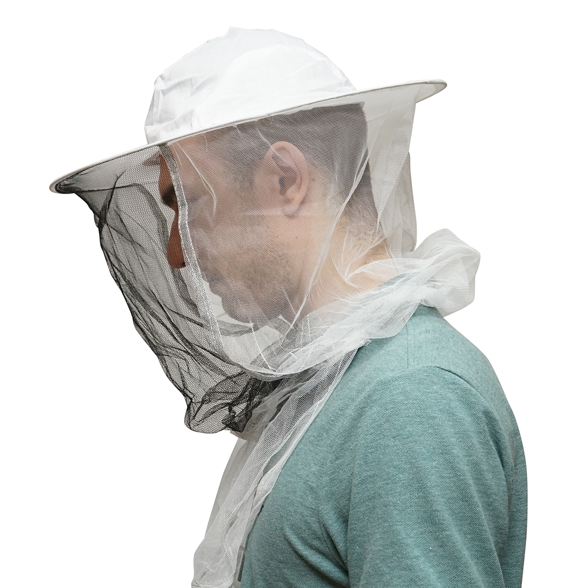 Masca protectie, apicola cu strangere pe gat - imagine 5