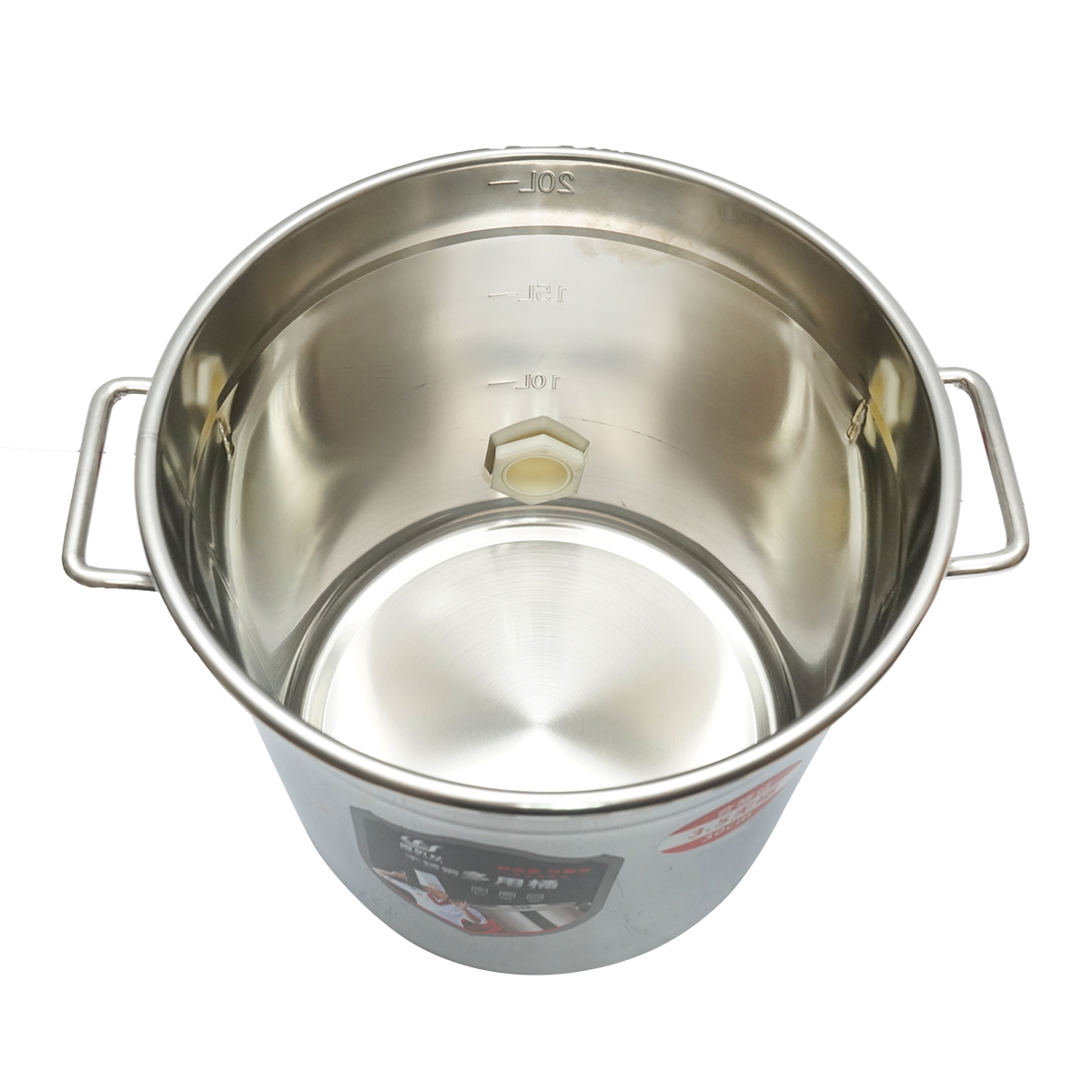 Maturator gradat din inox cu capac pentru miere de albine 30kg - imagine 3