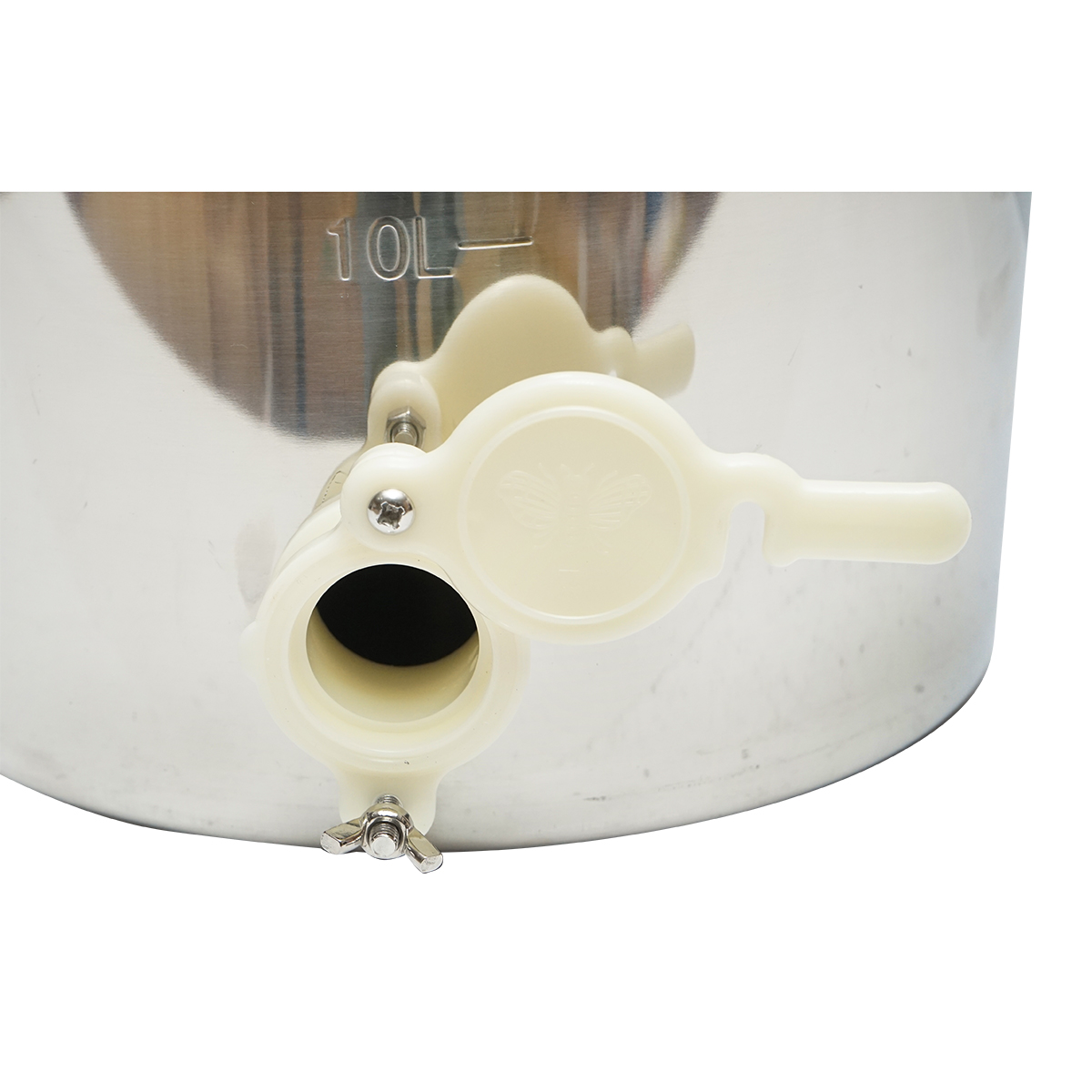 Maturator gradat din inox cu capac pentru miere de albine 30kg - imagine 5