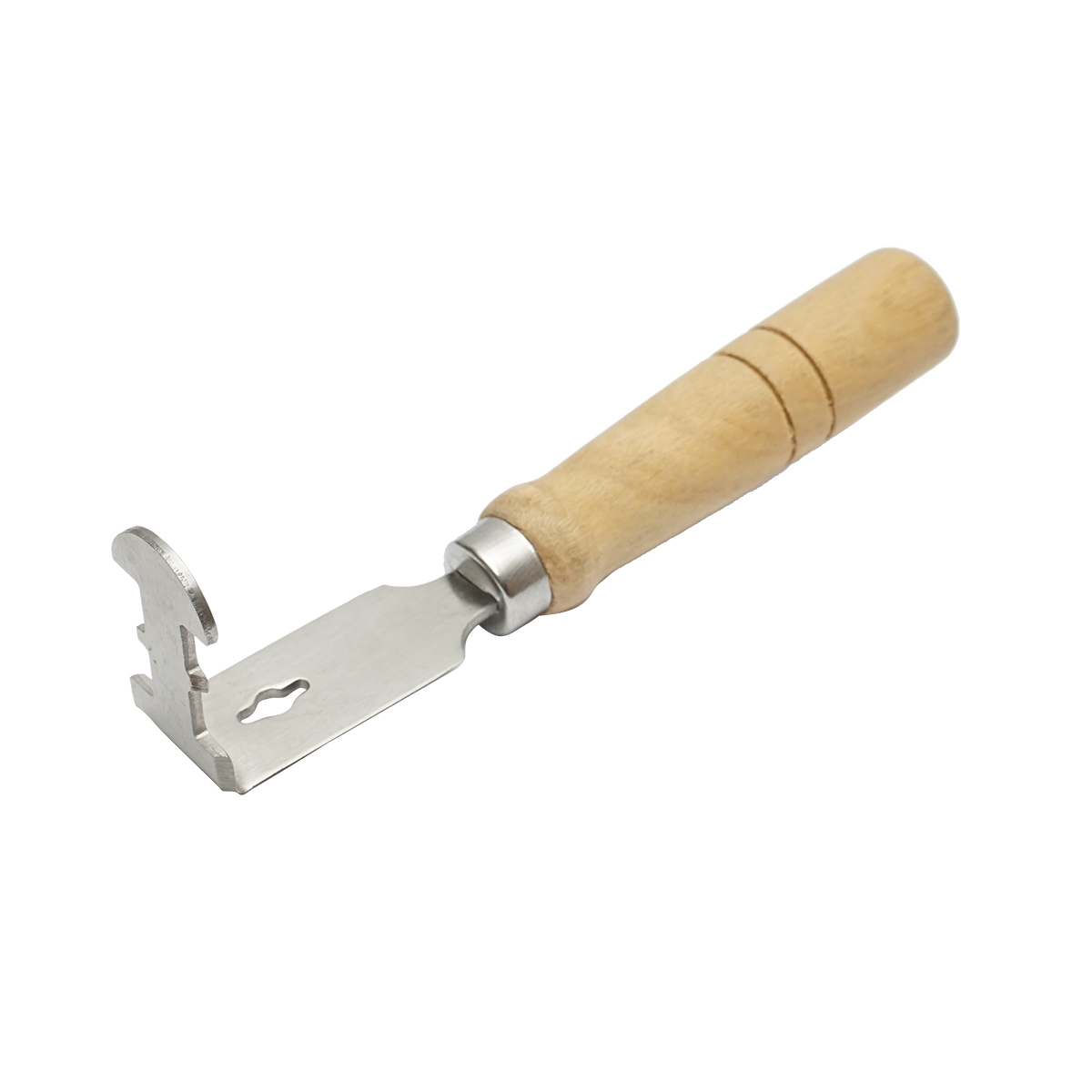 Cutit apicol cu maner din lemn pentru curatare ramelor de ceara si propolis - imagine 3