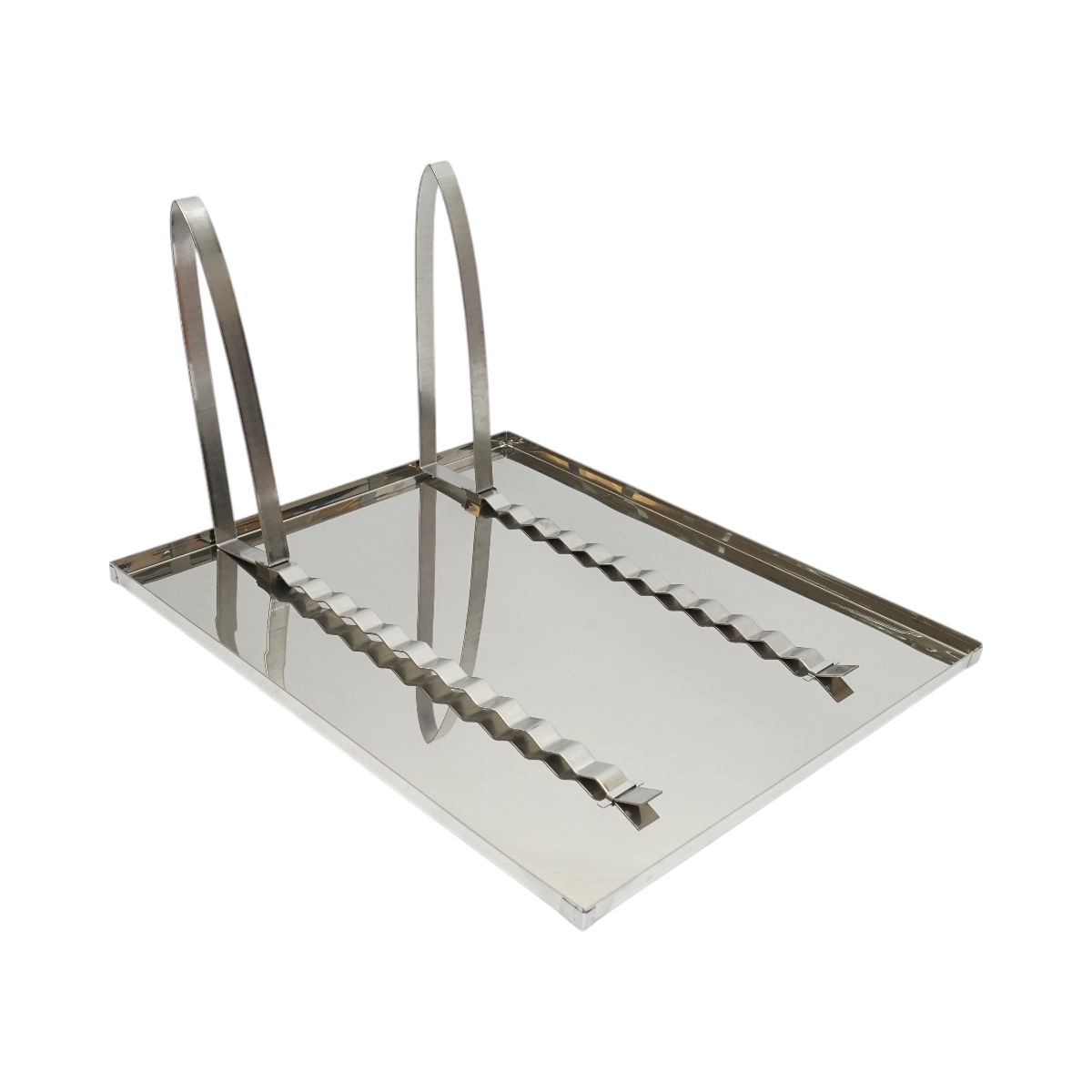 Tava pentru descapacit cu sita din inox 520x415x110mm - imagine 8