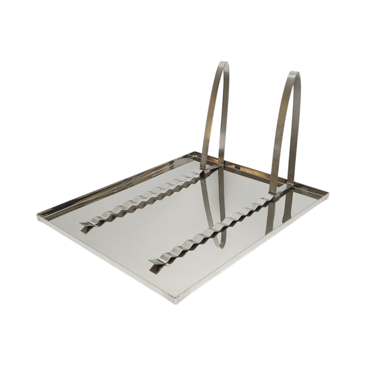 Tava pentru descapacit cu sita din inox 520x415x110mm - imagine 5