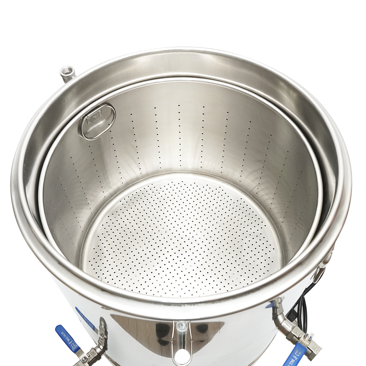 Topitor de ceara cu apa din inox cu pereti dubli 220V - imagine 5