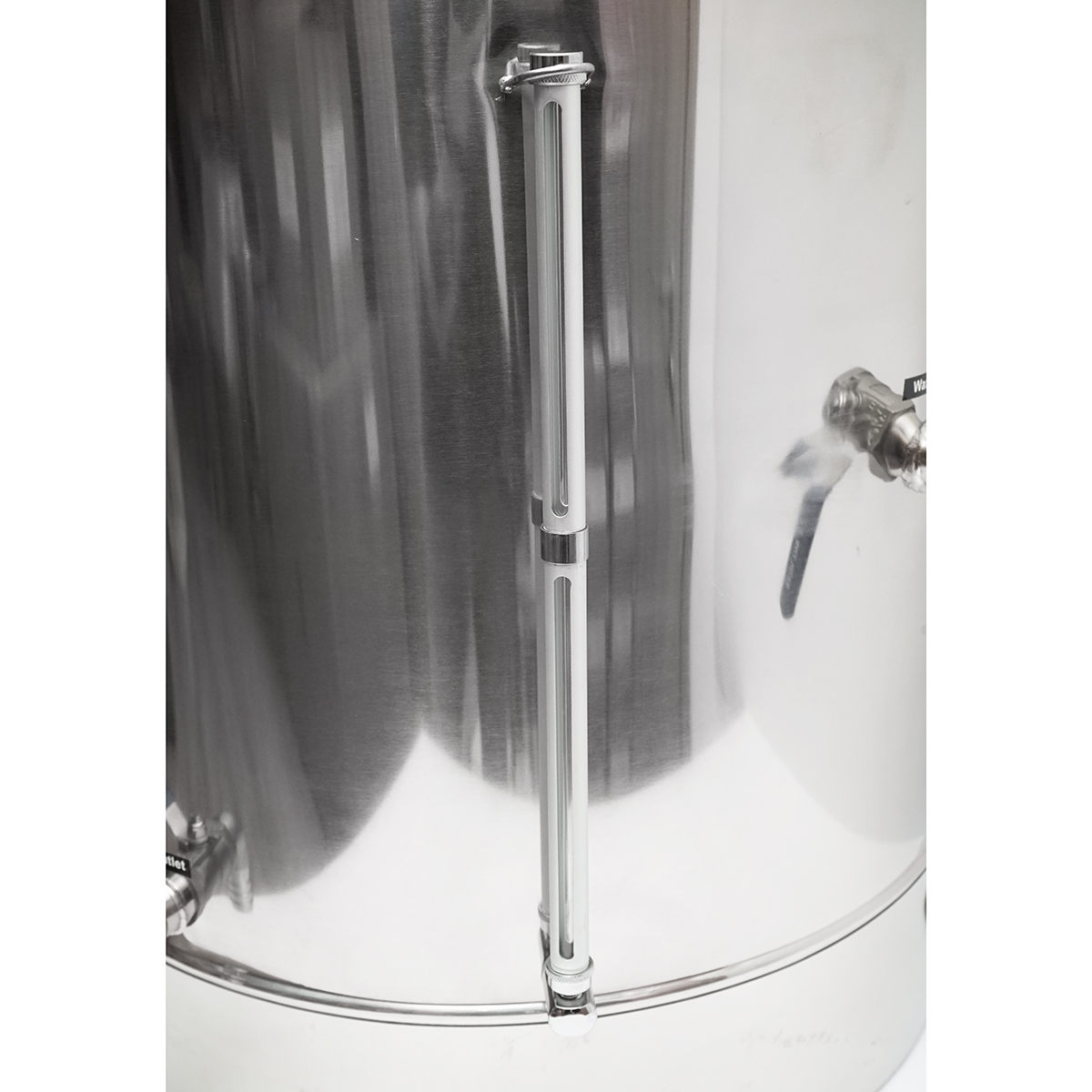 Topitor de ceara cu apa din inox cu pereti dubli 220V - imagine 3