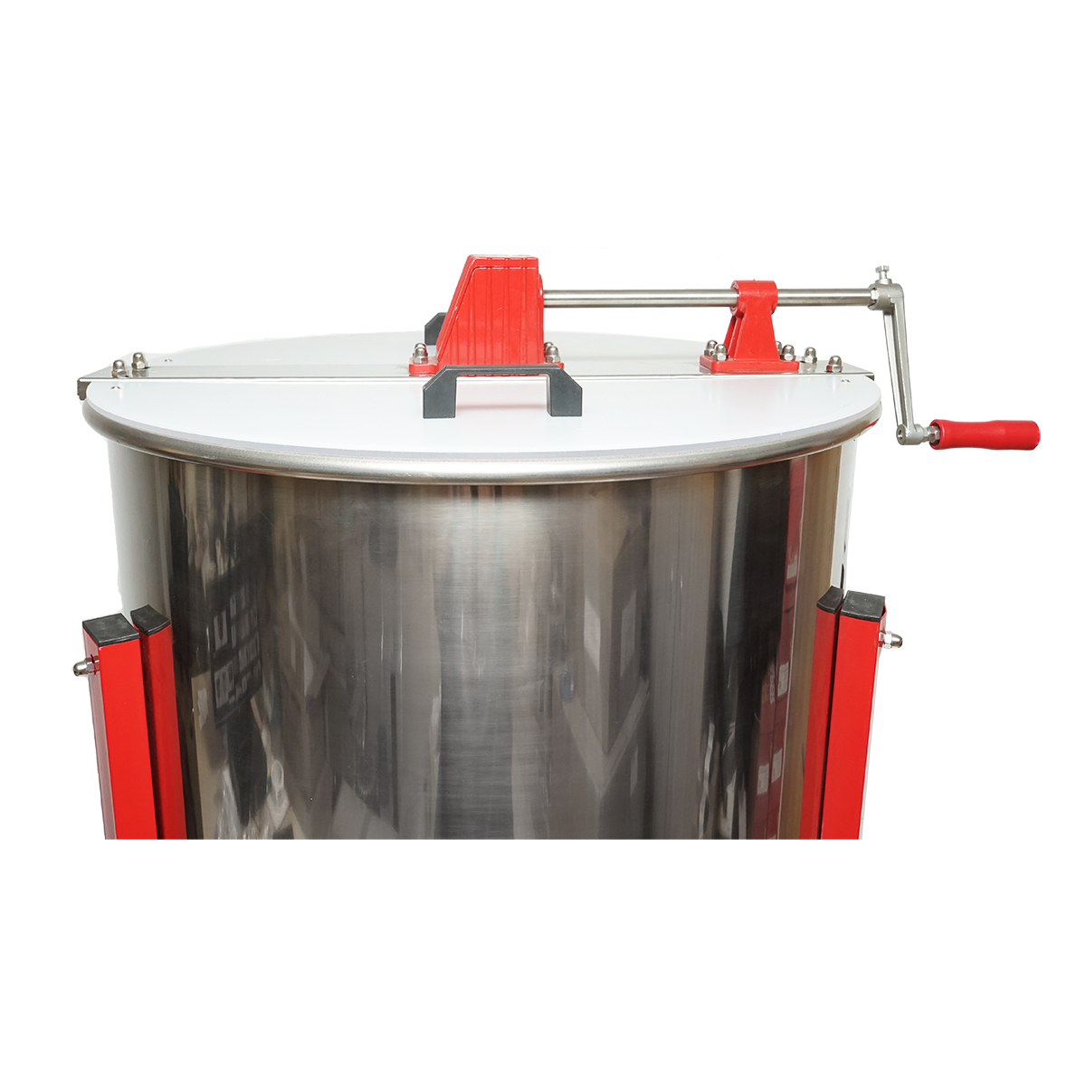 Centrifuga manuala apicola, extractor miere din inox cu 4 rame - imagine 3