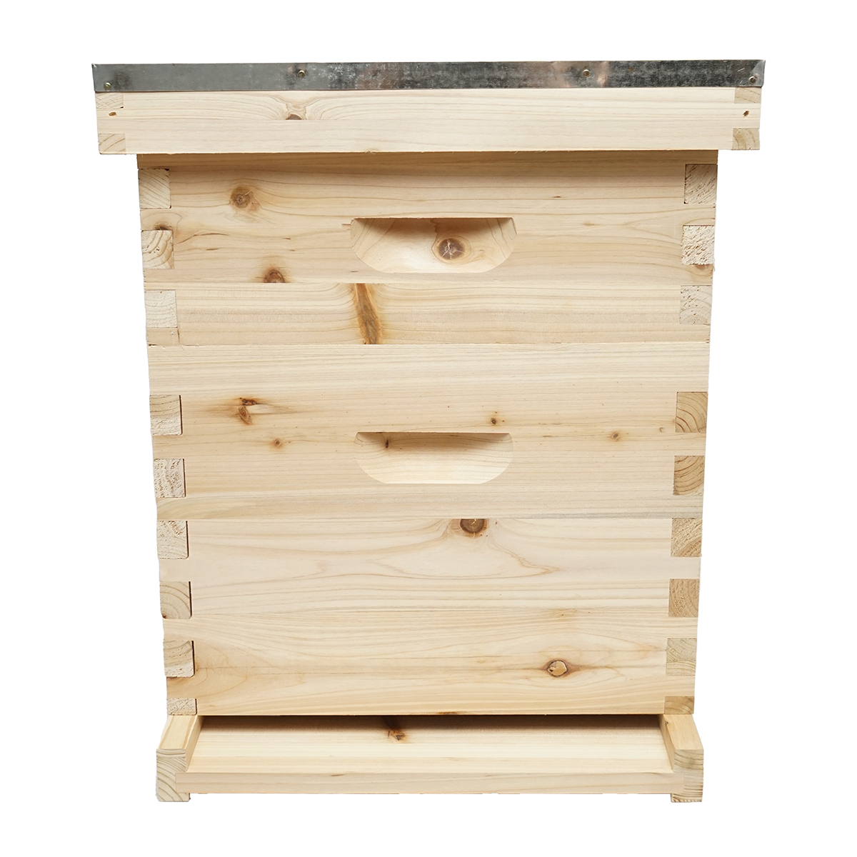 Stup pentru albine din lemn, Dadant, 500x430x310mm - imagine 2
