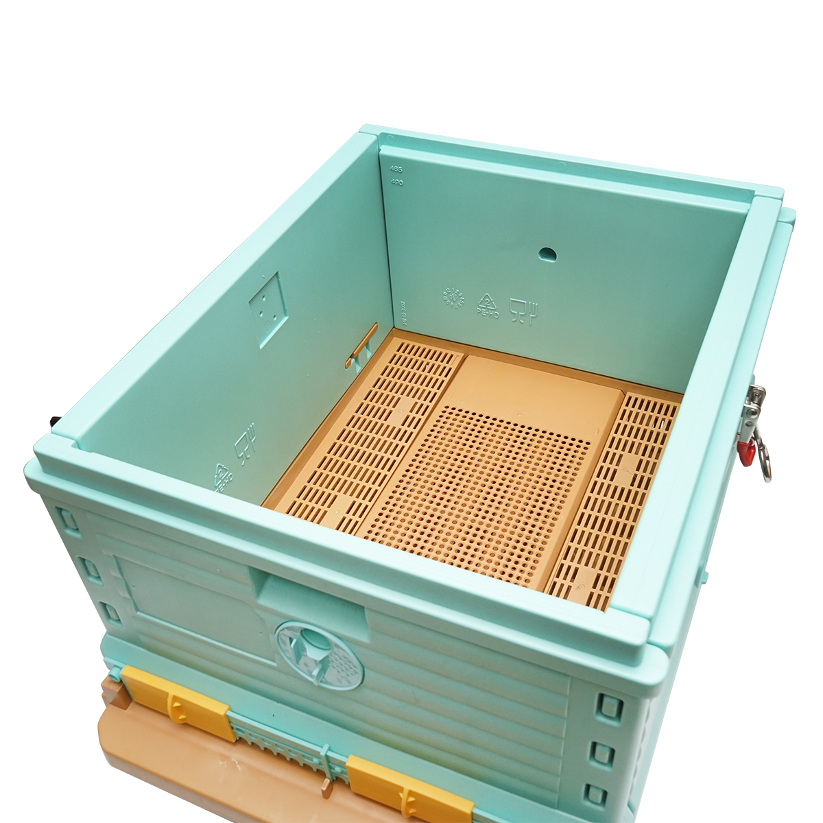 Stup albine din plastic pentru 4 rame 600x510x355mm - imagine 10