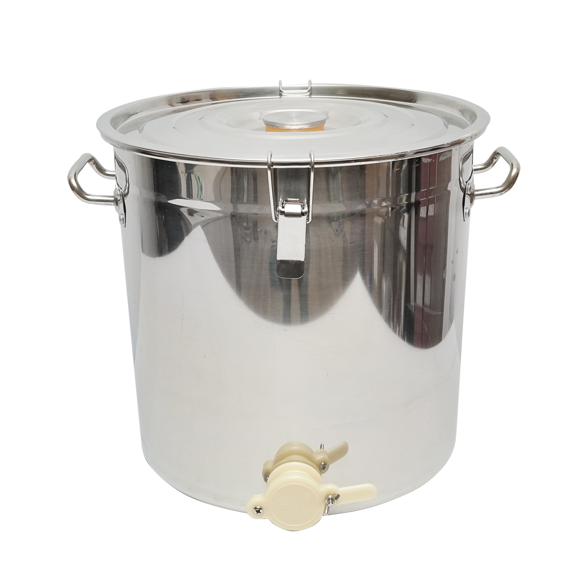 Maturator din inox cu capac pentru miere de albine 40kg