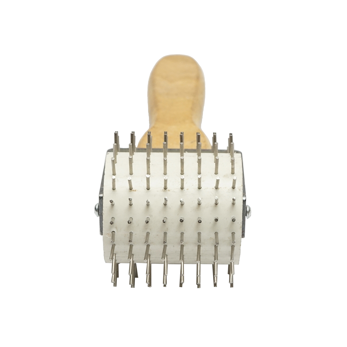 Rola descapacit din inox cu maner din lemn - imagine 3