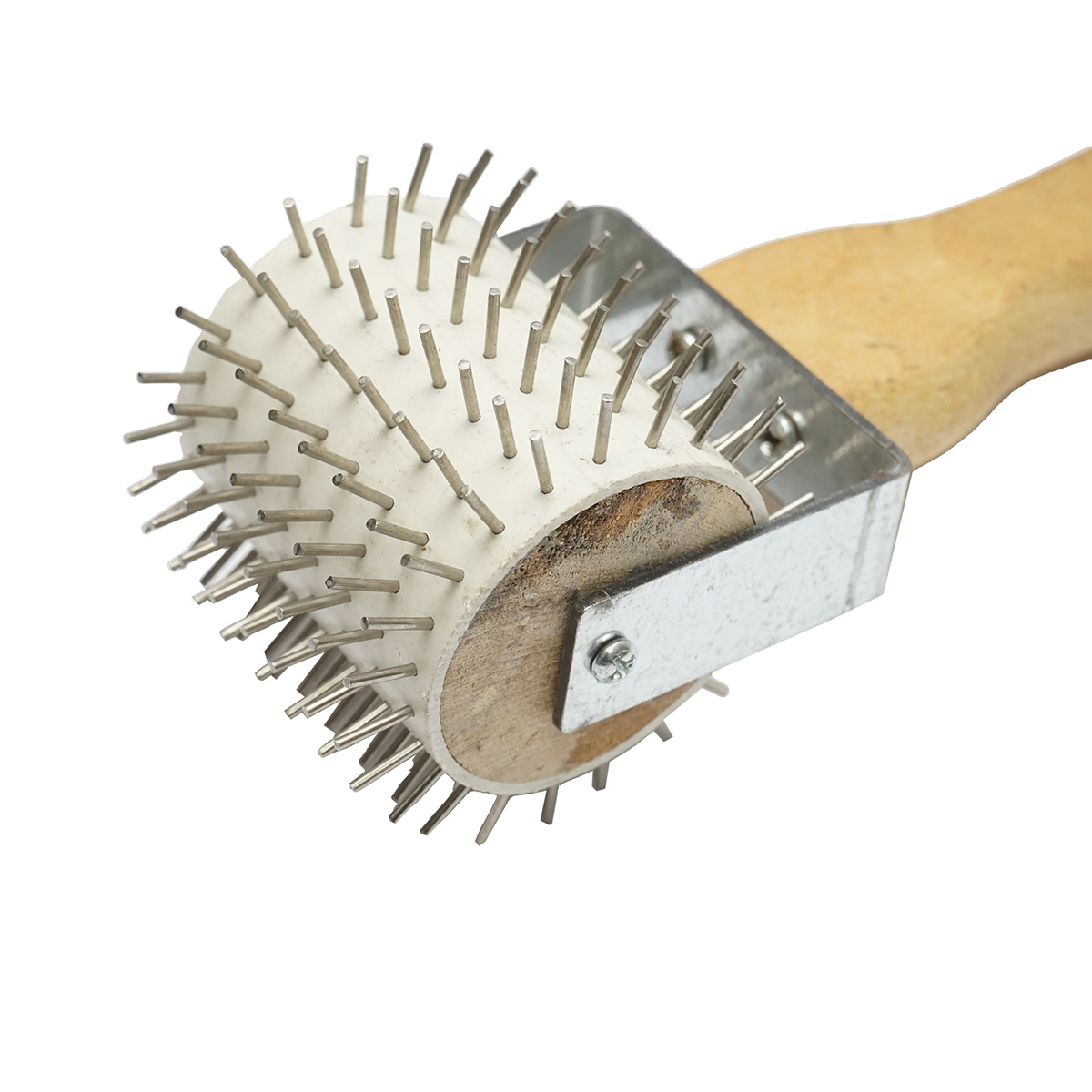 Rola descapacit din inox cu maner din lemn - imagine 4