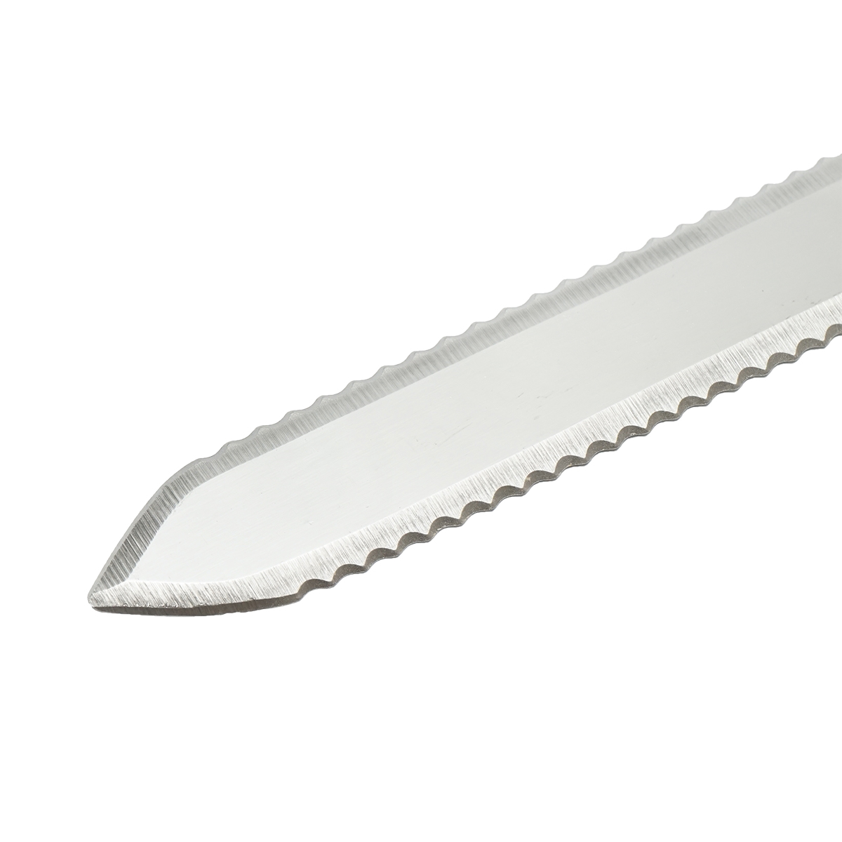 Cutit din inox pentru descapacit 440mm cu maner plastic - imagine 3