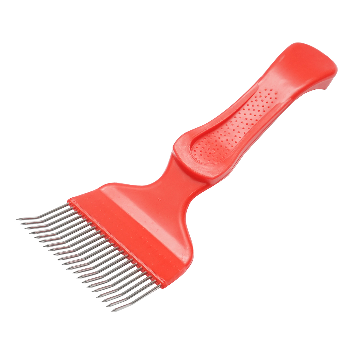 Furculita descapacit din inox cu maner din plastic 205mm