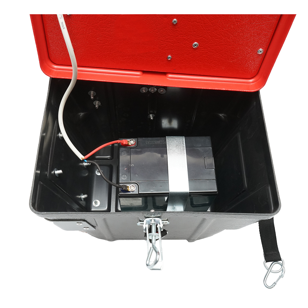 Aparat generator de impulsuri 6.9 Joule 12-220V cu baterie 12V, 14A si panou solar 20W - imagine 8