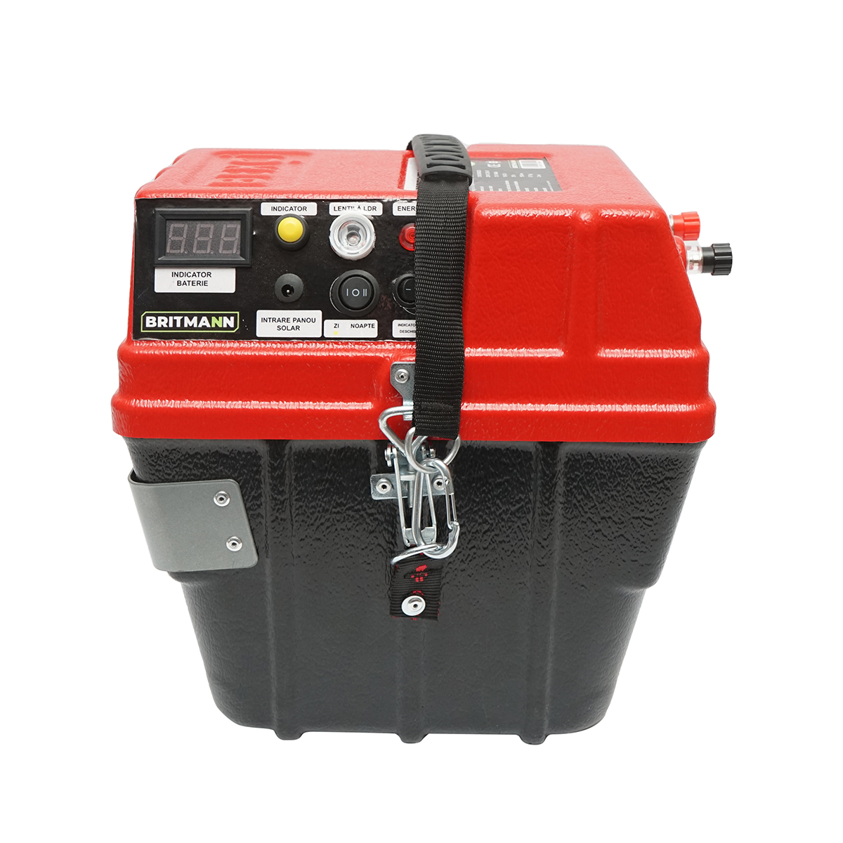 Aparat generator de impulsuri 6.9 Joule 12-220V cu baterie 12V, 14A si panou solar 20W - imagine 6