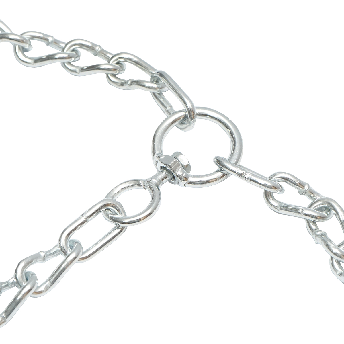 Lant din otel zincat 2.15m pentru animale - imagine 3