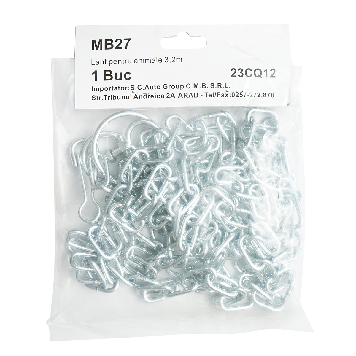 Lant din otel 3.2m pentru animale - imagine 2