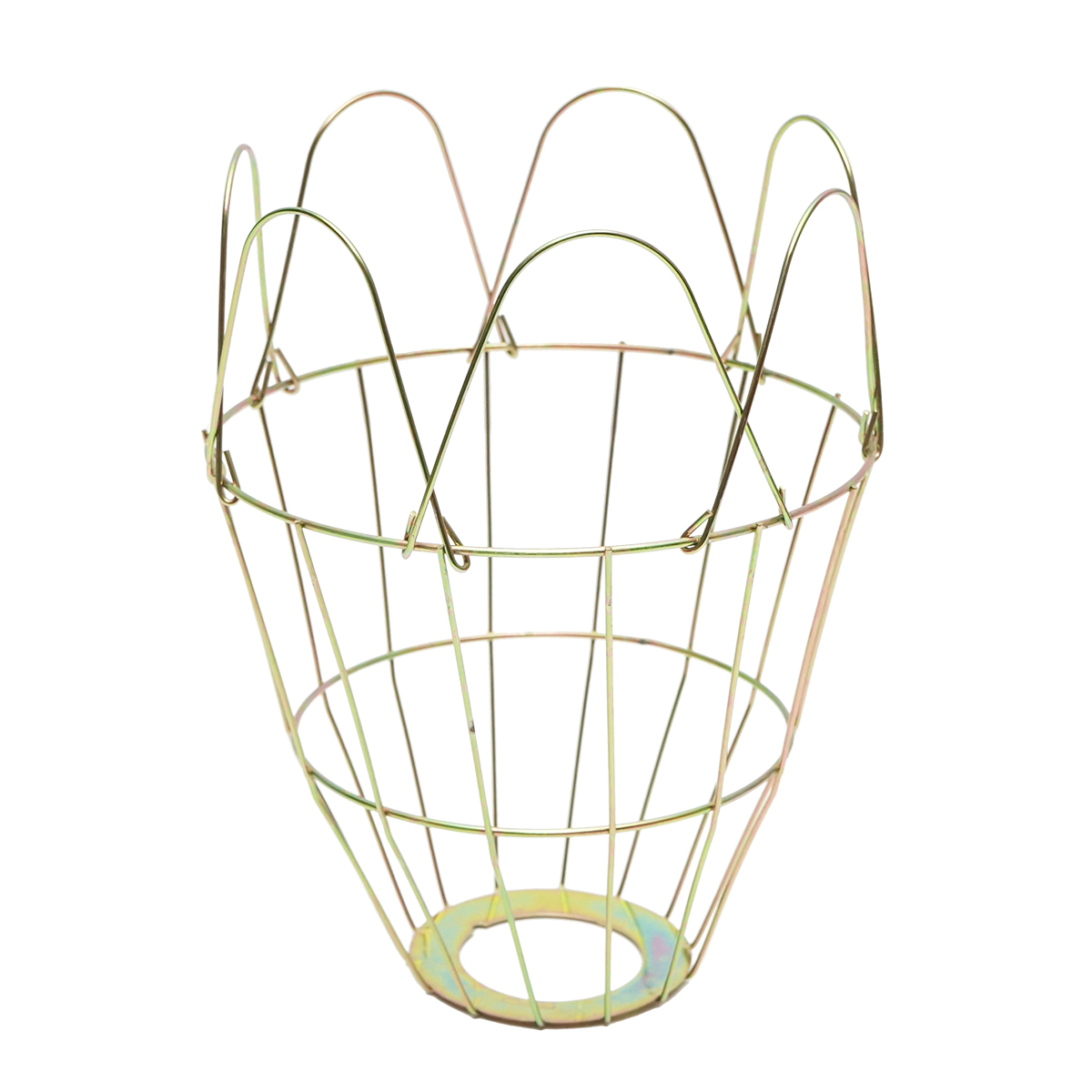 Capac pentru lampa incalzire pui, animale, sarma galvanizata 21x15.5x4.5cm - imagine 2